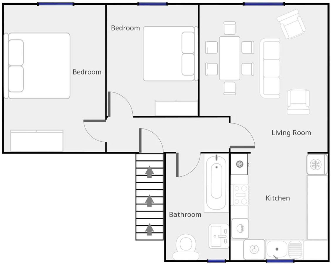 The Old Smithy Loft Apartment Bath Exterior photo